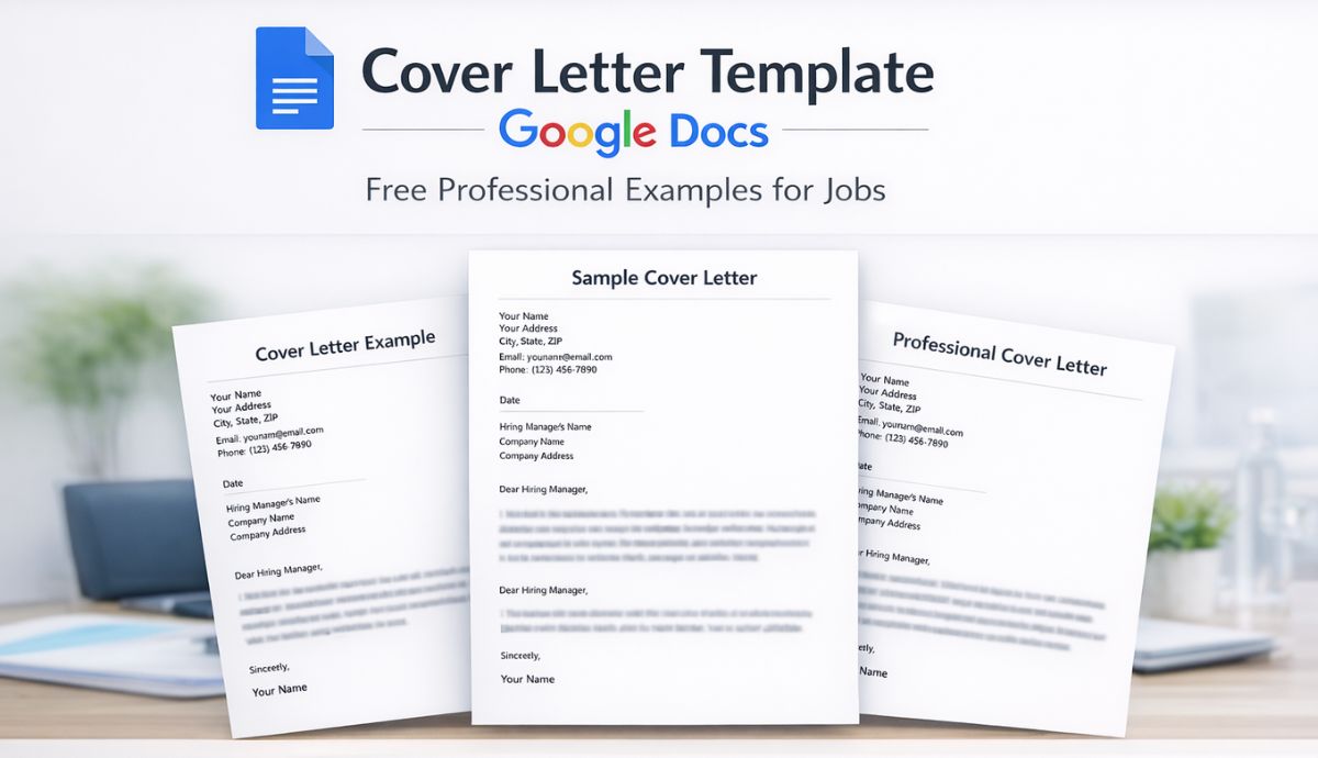 cover letter template google docs